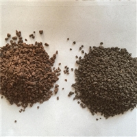 饮用水除铁锰锰沙滤料 耐碱锰沙滤料