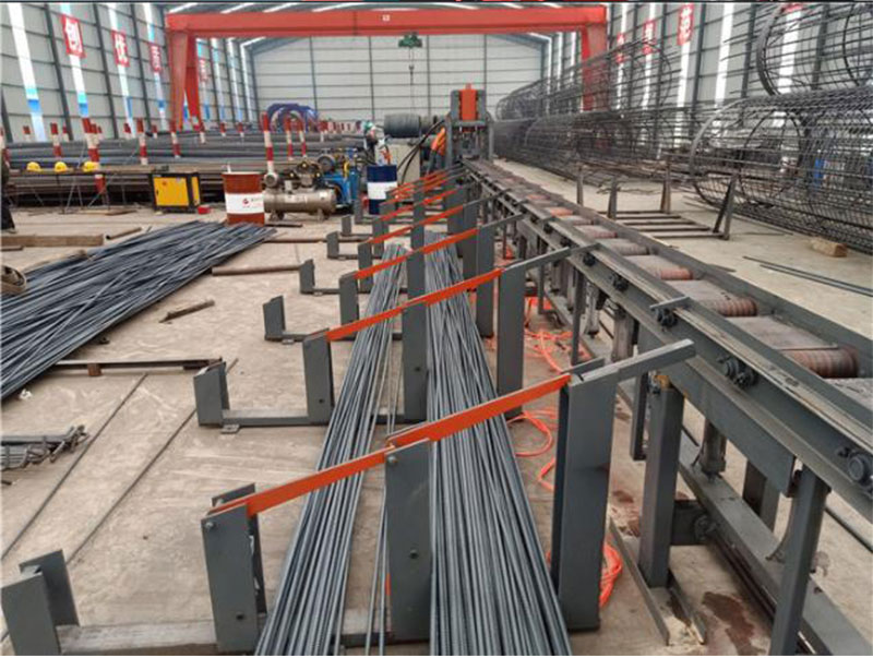智能钢筋棒材剪切线数控钢筋锯切生产线