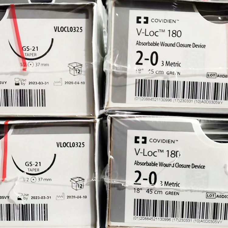 美国柯惠可吸收性缝合线vlocl0814倒刺线