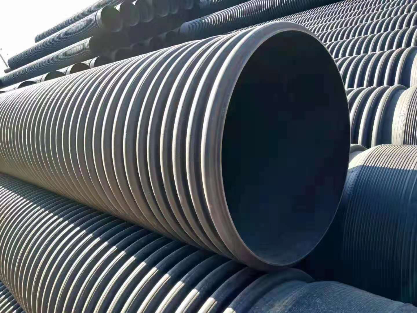 pe波纹管 大口径hdpe双壁波纹管