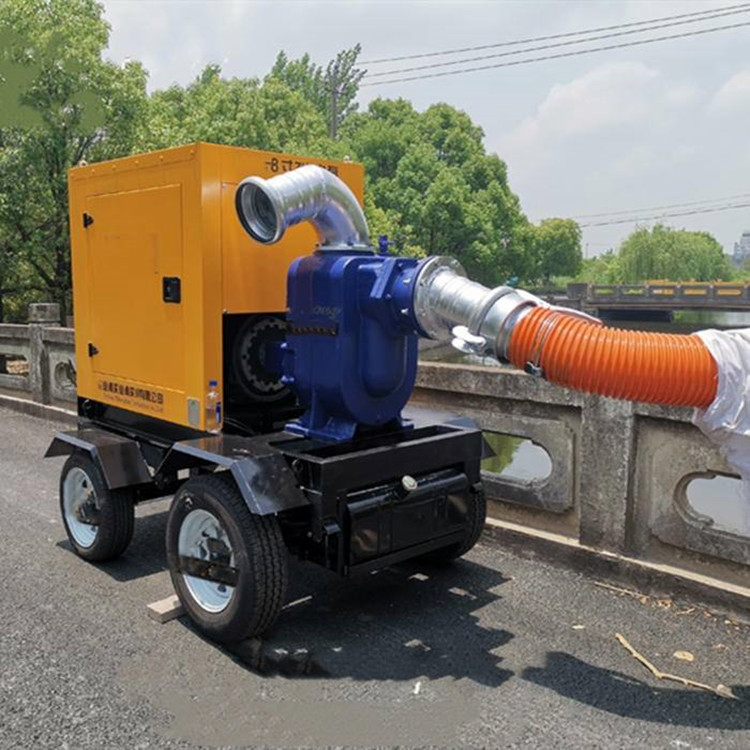 应急抢险移动泵车移动式自吸泵泵车鹏达供应