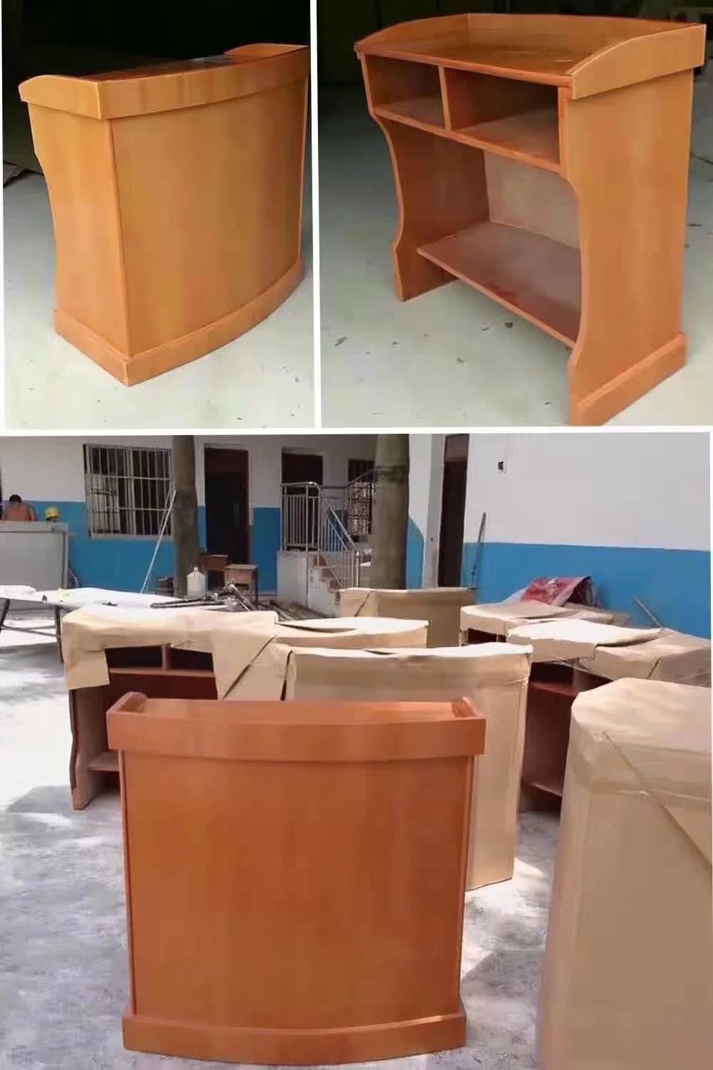 实木讲台，广西讲台定制，教师教室讲台批发