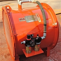 安泰FQNo5.0矿用气动压入式通风机 气动风机厂家供应