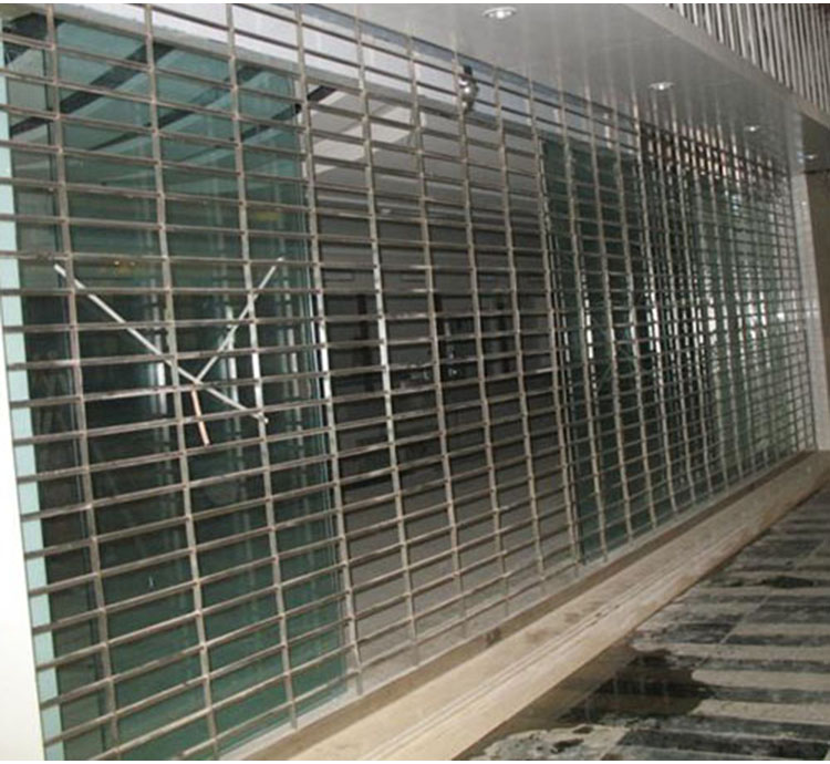 不锈钢通花卷帘门佛山高明通花闸304不锈钢通花卷闸门定制厂家