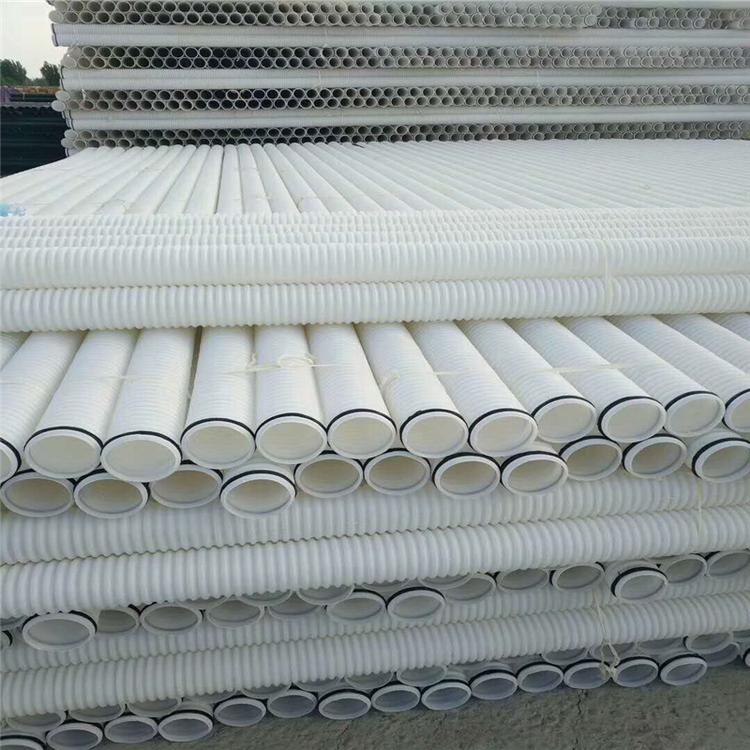 隧道用波纹管隧道用单壁打孔波纹管宿州hdpe双壁波纹管润星工厂直供