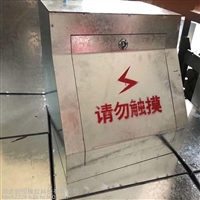 海晨供应 桥梁防撞镀锌接线箱 隧道桥梁接线箱穿线盒 0.3mm厚 电缆线接线箱厂家