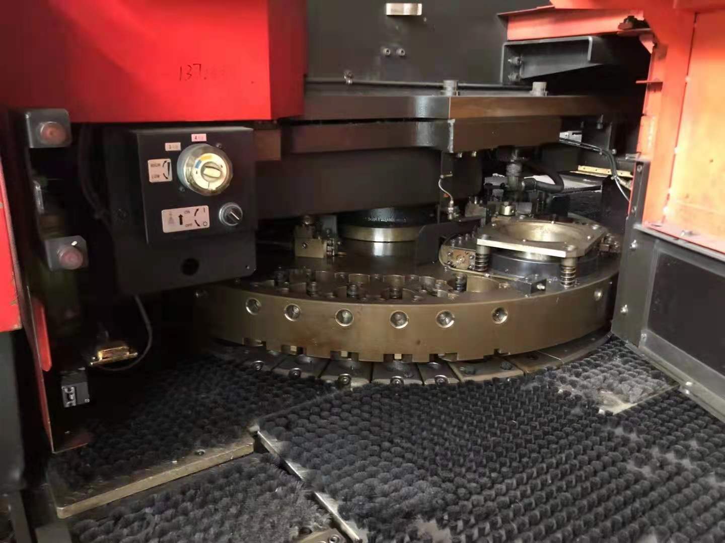 机械厂急售二手日本天田358数控冲床二手冲床