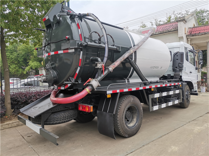 沼液运输车 养殖场沼液沼渣清运车作用