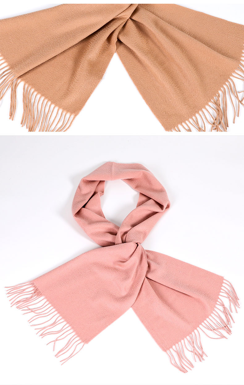 羊毛长围巾外贸出口冬款女士围巾披肩