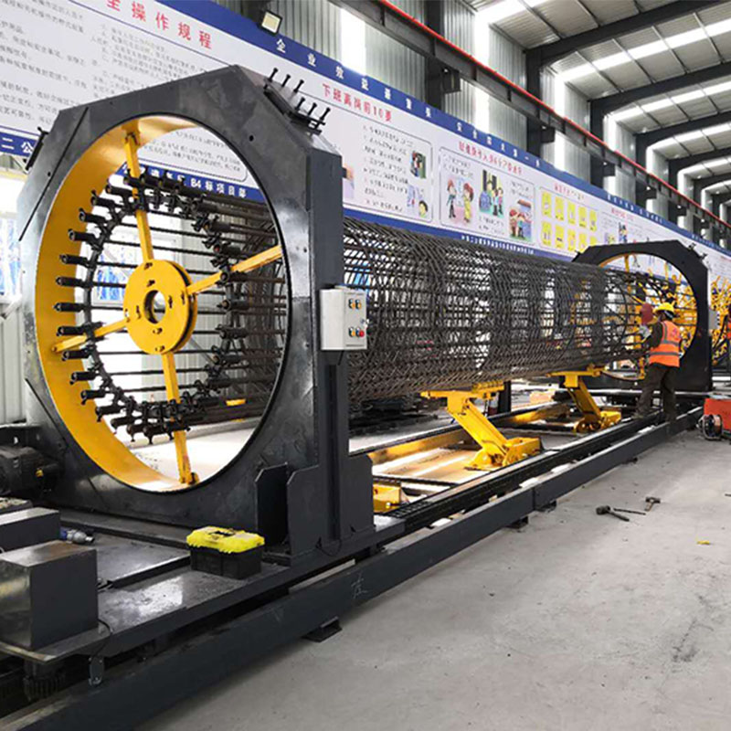 数控钢筋笼绕筋机价格 全自动钢筋笼滚笼机厂家