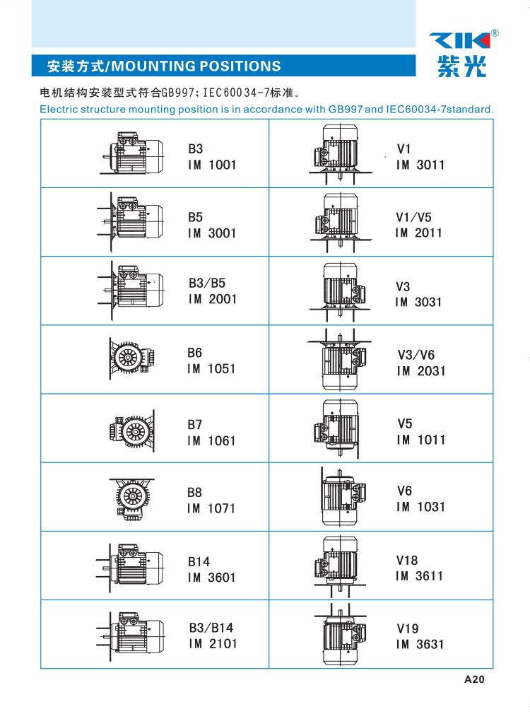 紫光MS6334電機 0.25KW三相異步電動機