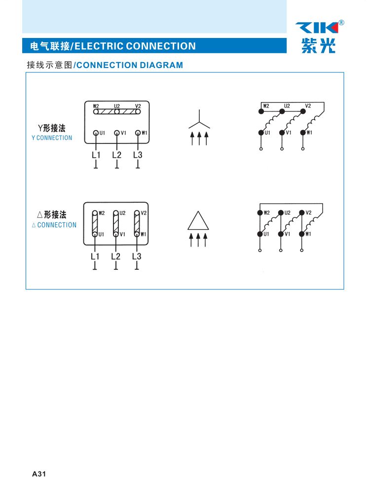 紫光MS6334電機 0.25KW三相異步電動機