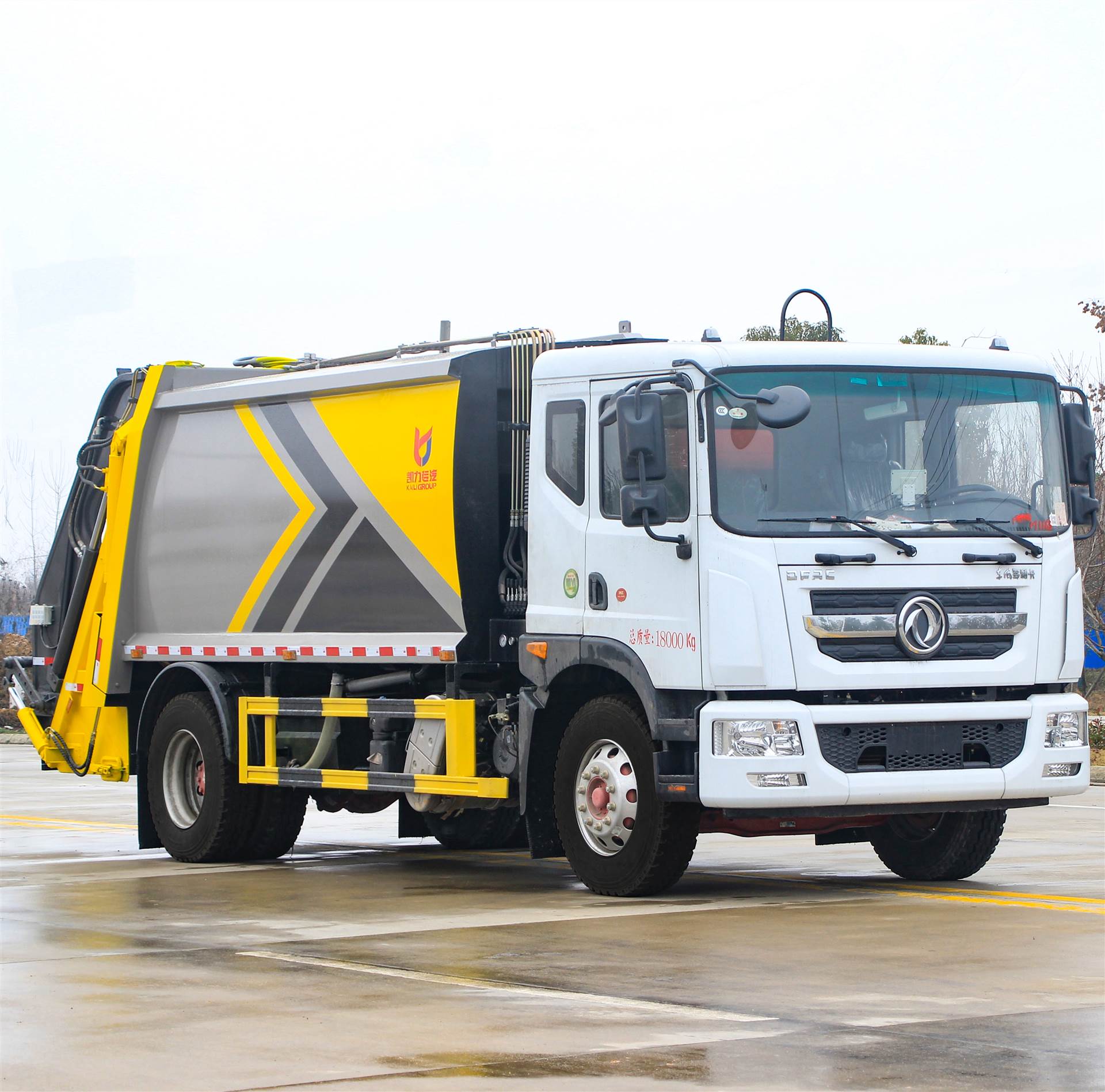 东风多利卡d9环卫垃圾车 国六13方东风d9压缩垃圾车