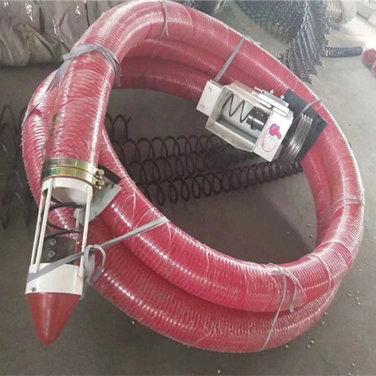 沙子水泥装车机电动沙子上料机软管干沙子输送机