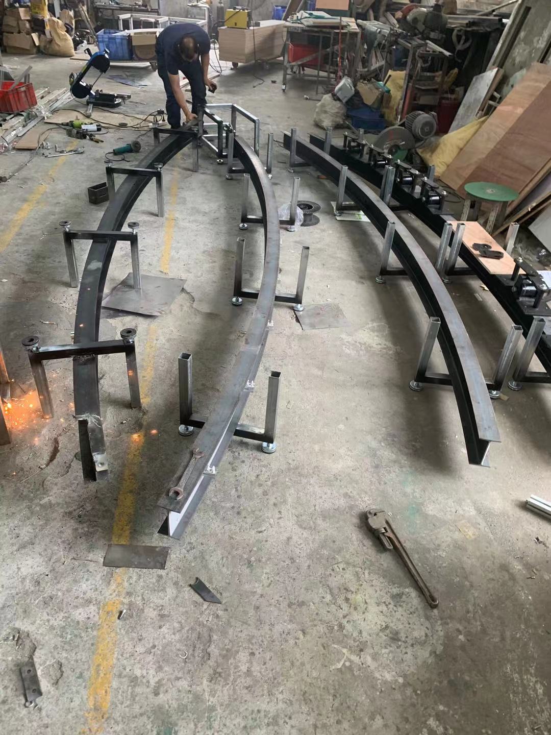 弧形轨道动力弧形轨道系统动力弧轨曲轨厂家非常定制设计