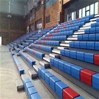 升降折叠看台  室内条凳伸缩看台