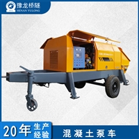 输送混凝土地泵 80混凝土地泵 柴油机混凝土地泵型号
