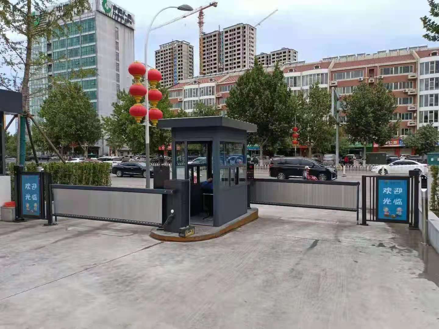 阳泉门卫专用电动升降杆 自动道闸门禁系统 鲁冠供应商可靠