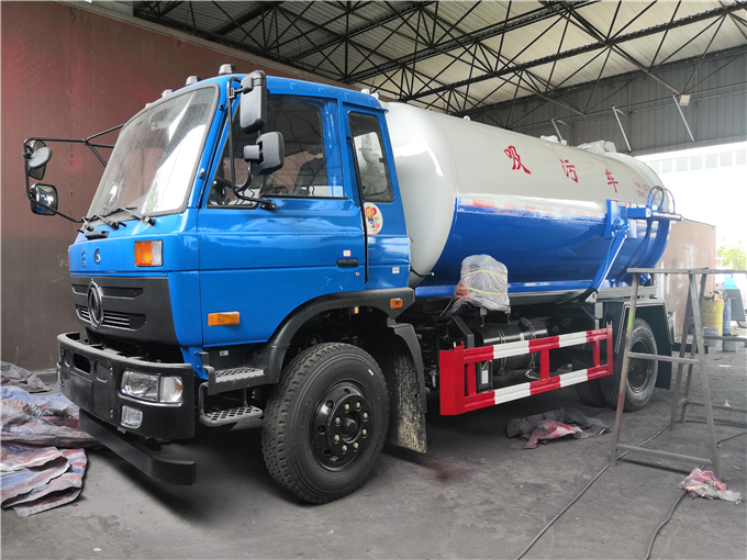 罐式抽吸转运8立方粪污沼液车8方密封罐式粪便处理车钢材