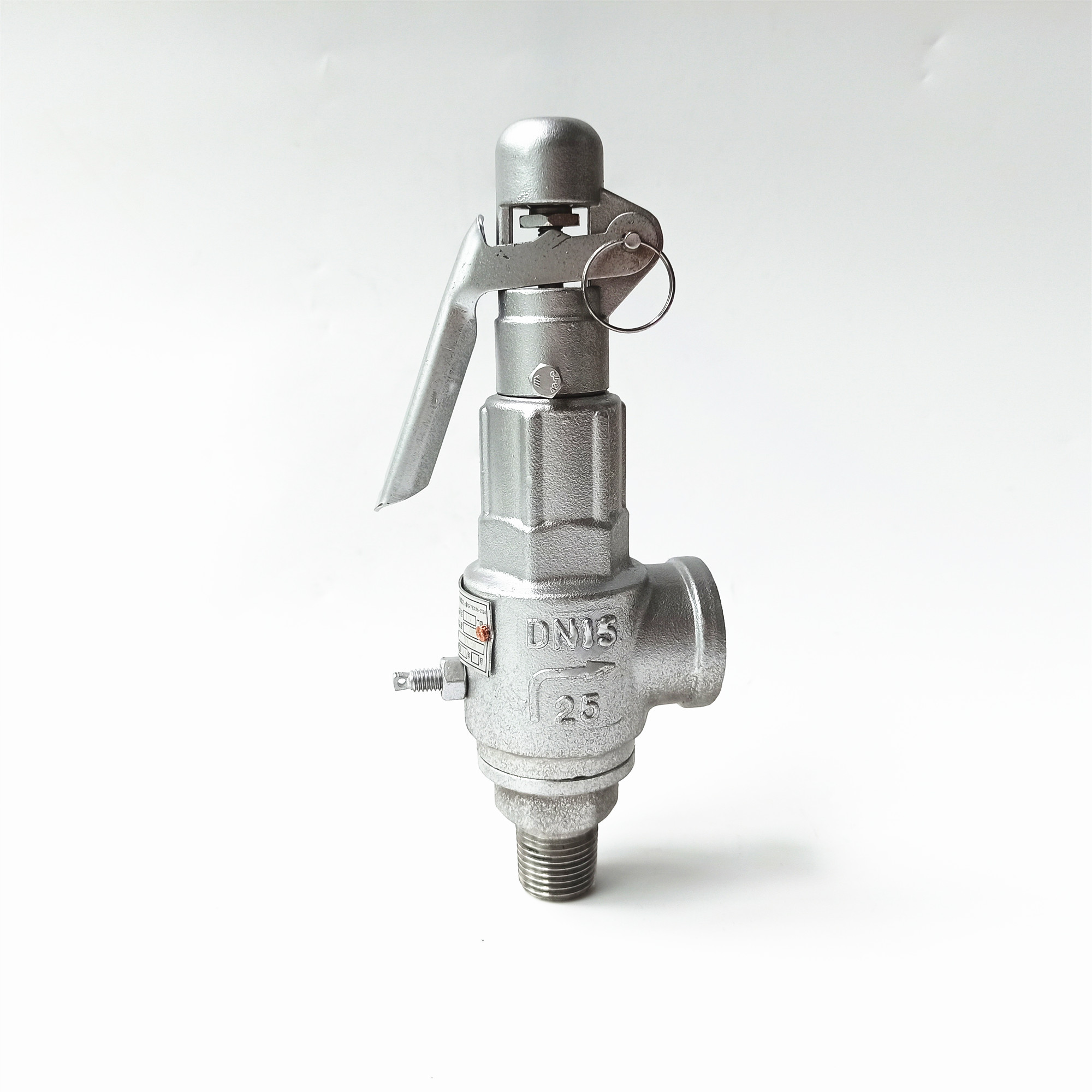 a28y16pa28w25p不锈钢304弹簧式丝扣全启式安全阀泄压阀