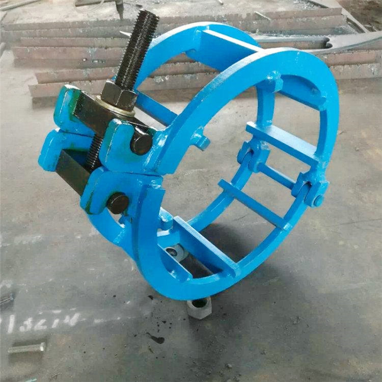 圆管子连接对口器 双边顶丝管道对口器 碳钢钢管对口器