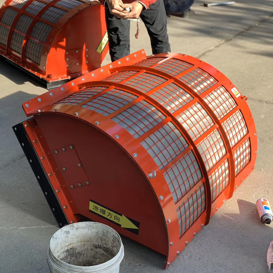 粉尘紧急泄爆阀 除尘器泄爆口 无火焰泄压装置