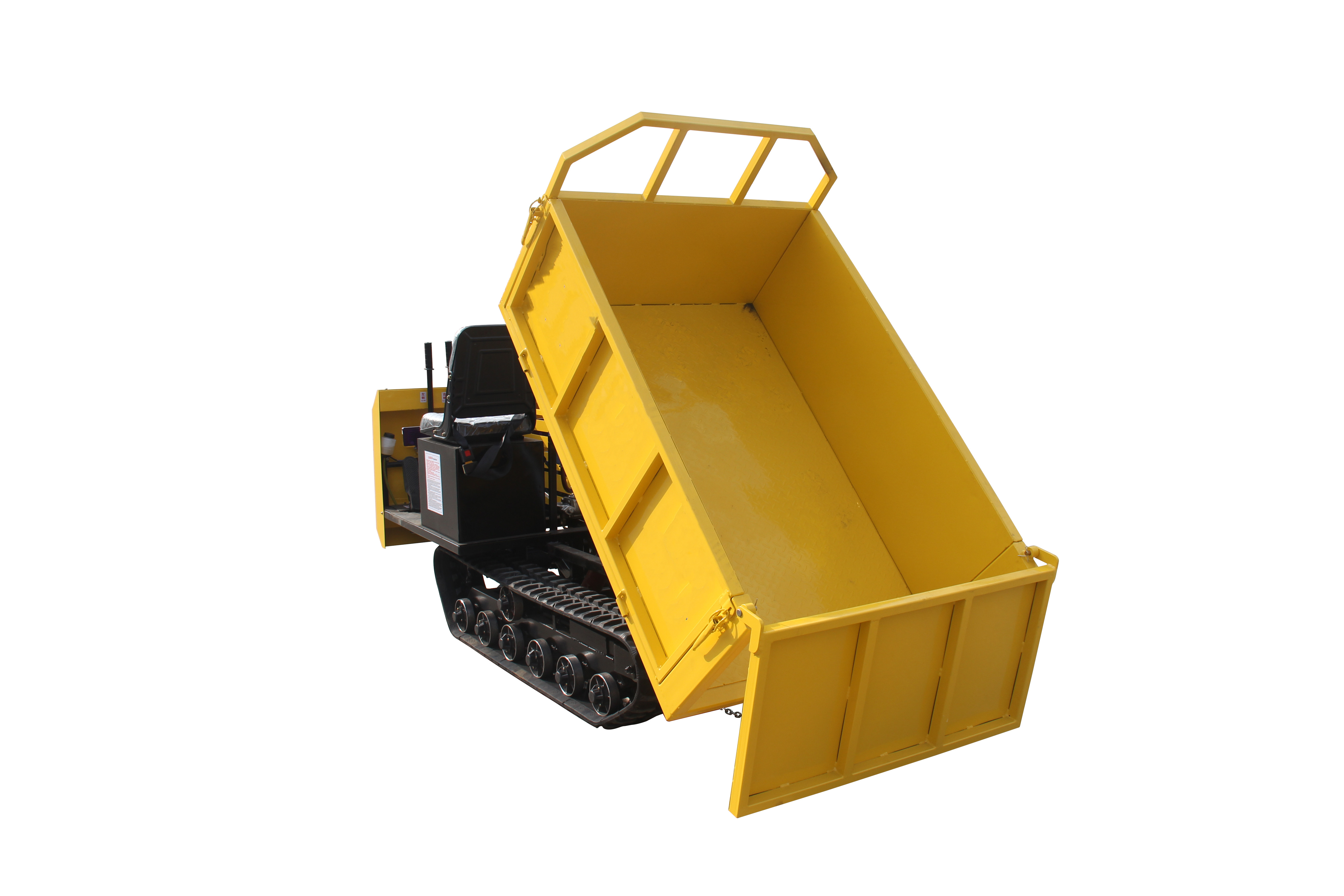 5吨座驾爬坡运料机 手推履带运输车 山地水田爬坡履带车 全地形履带