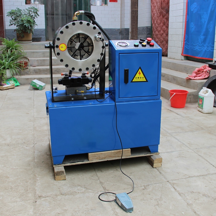 钢管缩管机厂家 直管缩口机 胶管扣压机价格