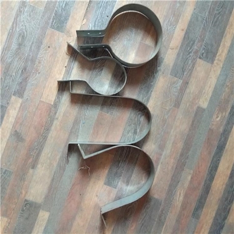 海晨供应 水管抱箍 镀锌抱箍型号 桥梁抱箍 桥梁泄水管抱箍厂家