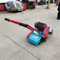 双滚刀电动清灰机 19刀快速去渣机 混凝土地面拉毛机