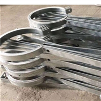 海晨供应 水管抱箍 镀锌抱箍型号 管道抱箍 桥梁泄水管抱箍厂家