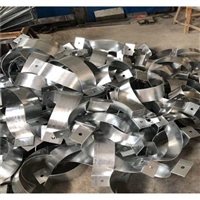 海晨供应 泄水管固定抱箍 镀锌抱箍 泄水管抱箍生产厂家