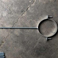 海晨供应 水管抱箍 镀锌抱箍型号 管道抱箍 排水管抱箍厂家