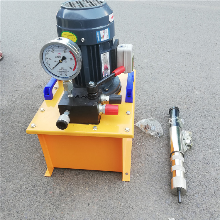快速电动液压拔管机16铜管换管拔出机液压拔管机换管