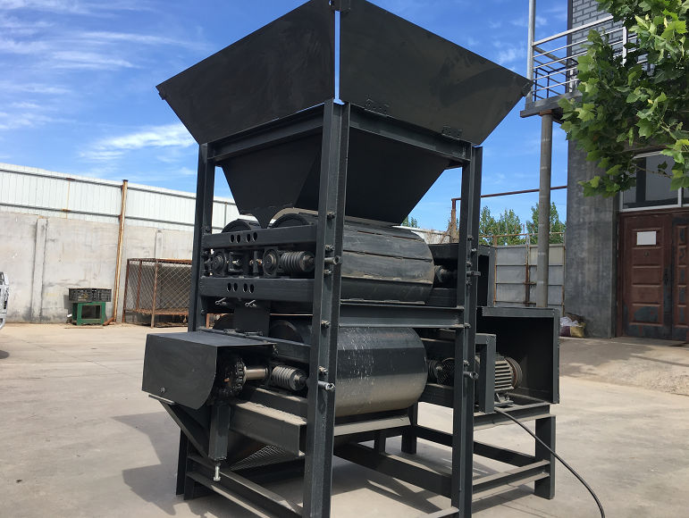 全自动压扁机 易拉罐压扁机器 易拉罐铁盒铝盒压扁机