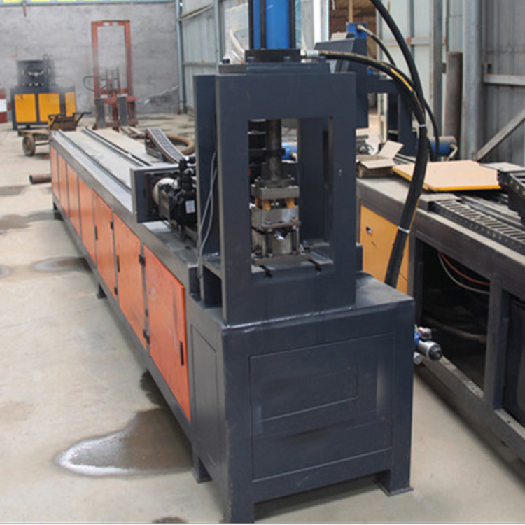 圆管小导管冲孔机 隧道注浆小导管打孔机 注浆小导管成型机