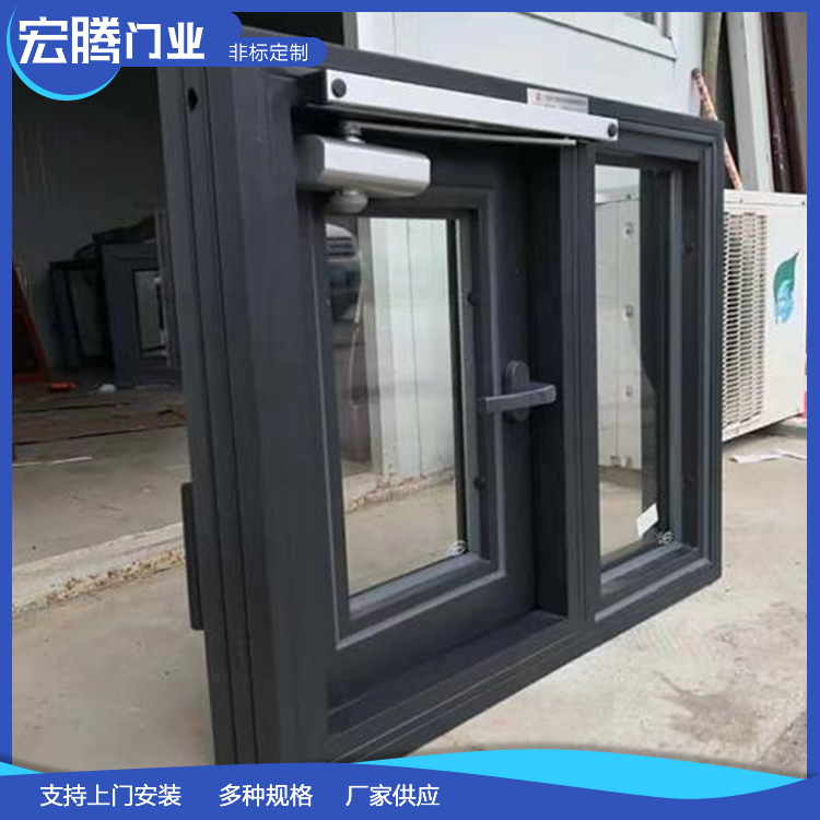 铝制非隔热耐火窗装 活动式耐火窗规格 安装便捷