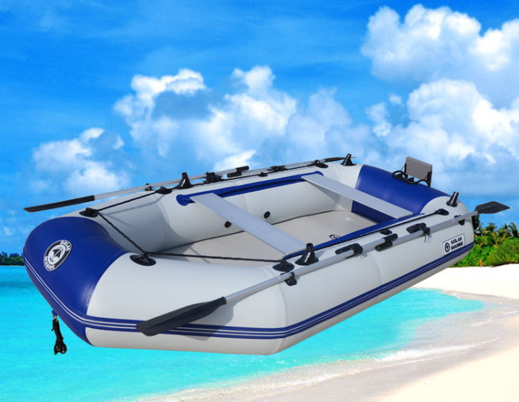 硬底加厚钓鱼船六人漂流橡皮艇报价批发