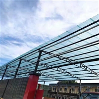 北京封天井钢化玻璃房厂家