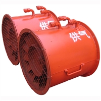 厂家供应矿用气动压入式通风机 FQ5.0气动风机