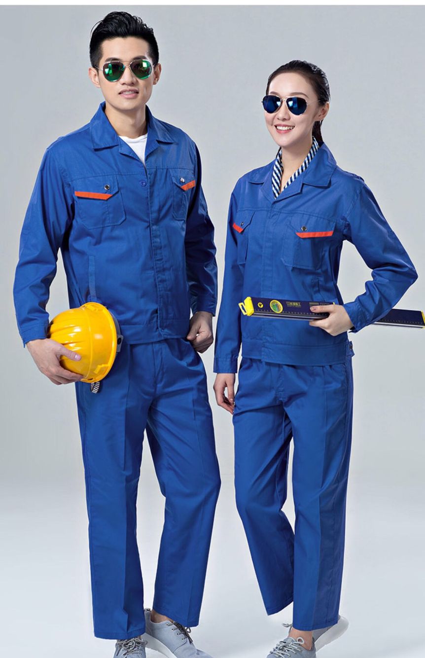 上海工作服定做劳保服厂家工作服定制企业工服长袖工作服订做