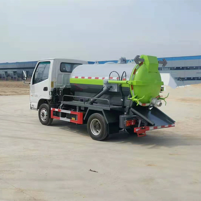 凯马蓝牌3方吸污车 整车不超重 免购置税 可分期全国包送