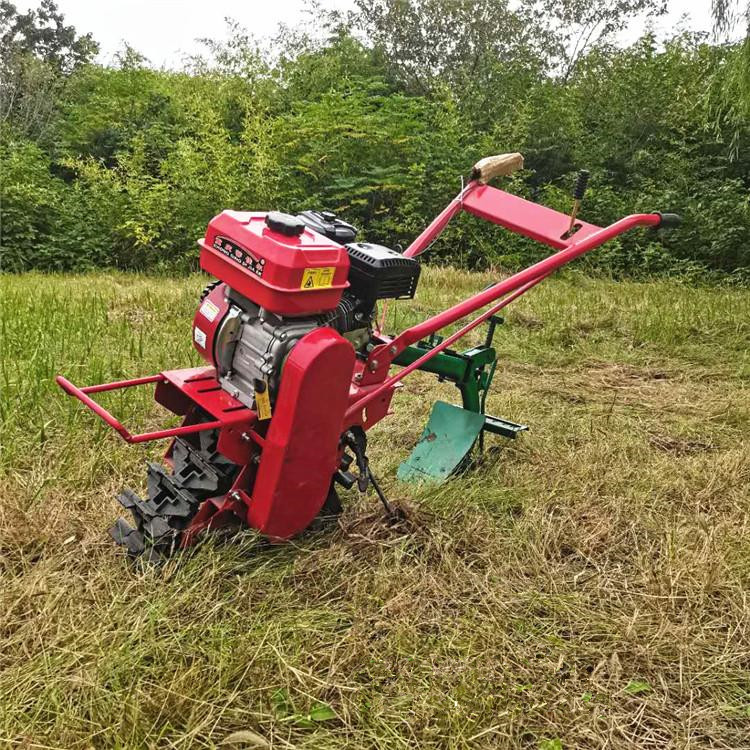 柴油水冷微耕机独轮翻地趟地机志为农用链辊式趟地微耕机