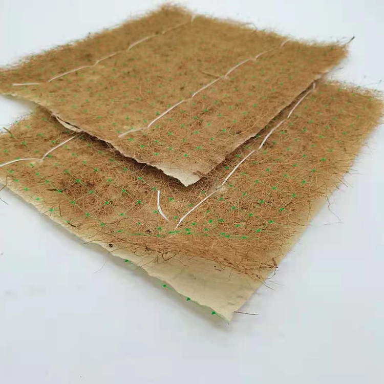 黄石抗冲生物毯厂家 200g护坡可降解椰丝毯批发定制