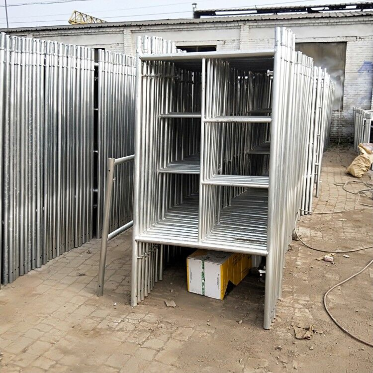 热镀锌加厚移动脚手架 内墙钢管架子壁厚1.5_2.0_2.5 超畅批发