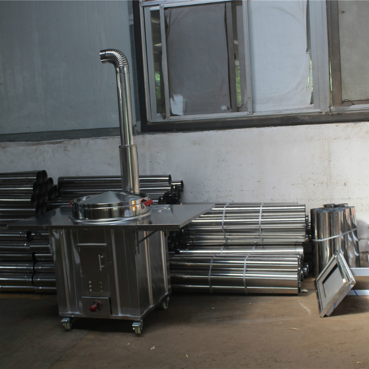 不锈钢无烟灶柴火灶柴火火锅鸡灶台家用操作柴火灶