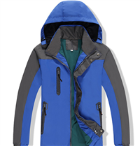 上海冲锋衣定制 户外工装冲锋衣定做 俏依服饰可绣LOGO