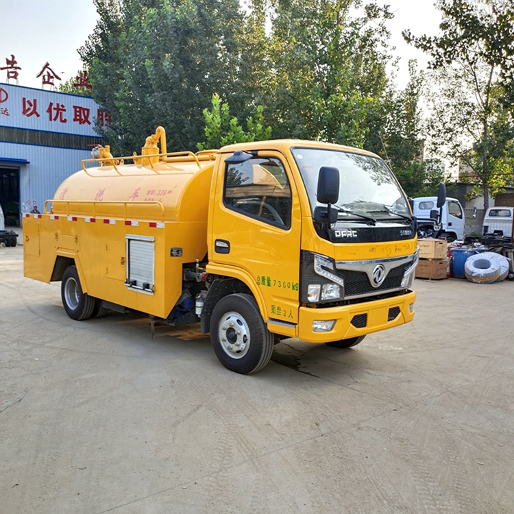 环卫吸污车10吨吸污车自吸自排东风天锦吸污车