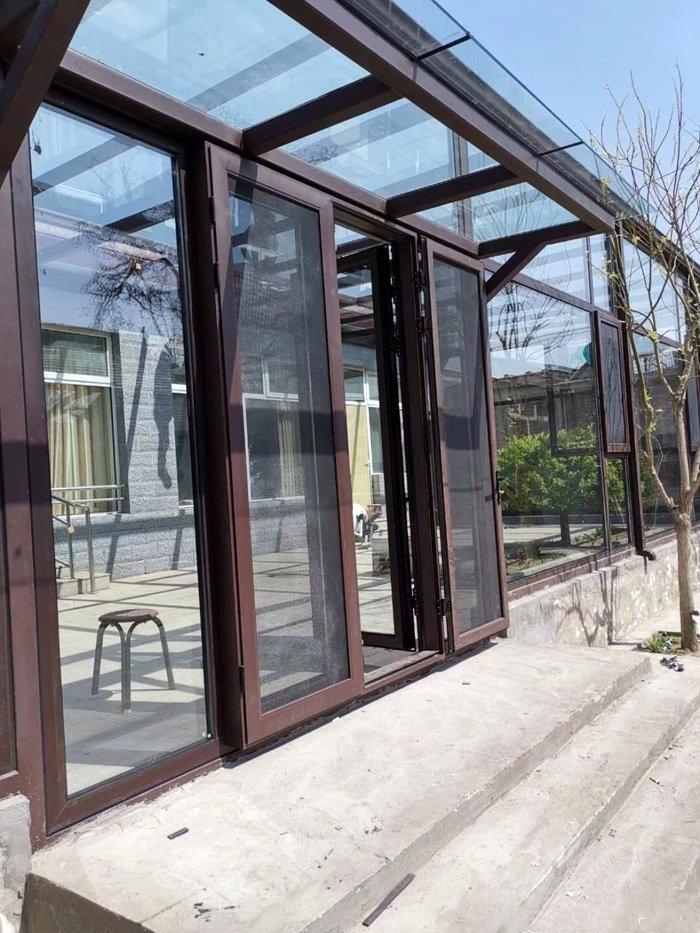 庭院玻璃顶,顺义张镇钢结构阳光房设计搭建公司
