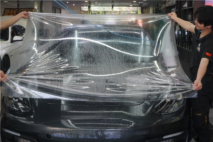 长沙帕拉梅拉全车tpu透明膜汽车隐形车衣